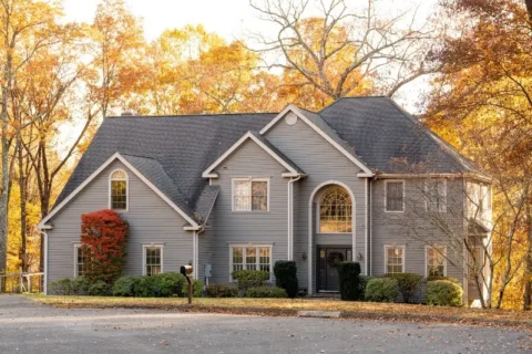 home during fall