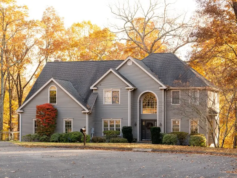 home during fall