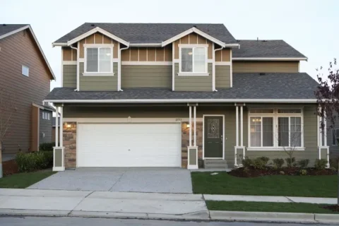 Home in NC with a nice roof with curb appeal